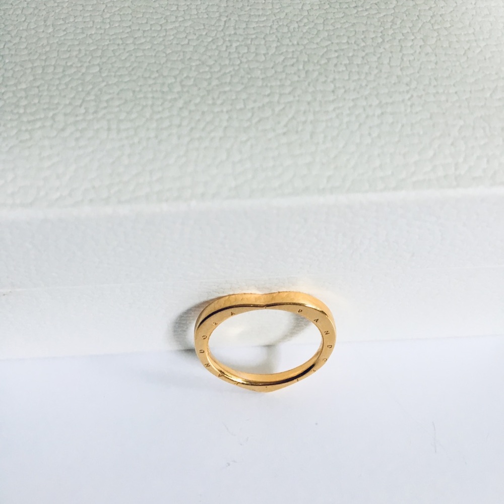 PANDORA SIGNATURE ARCS OF LOVE RING